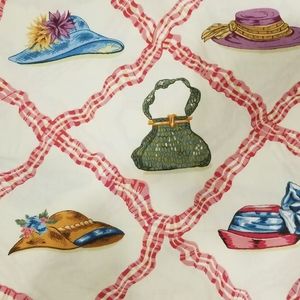 Hats and purses 100% cotton fabric 2 yards